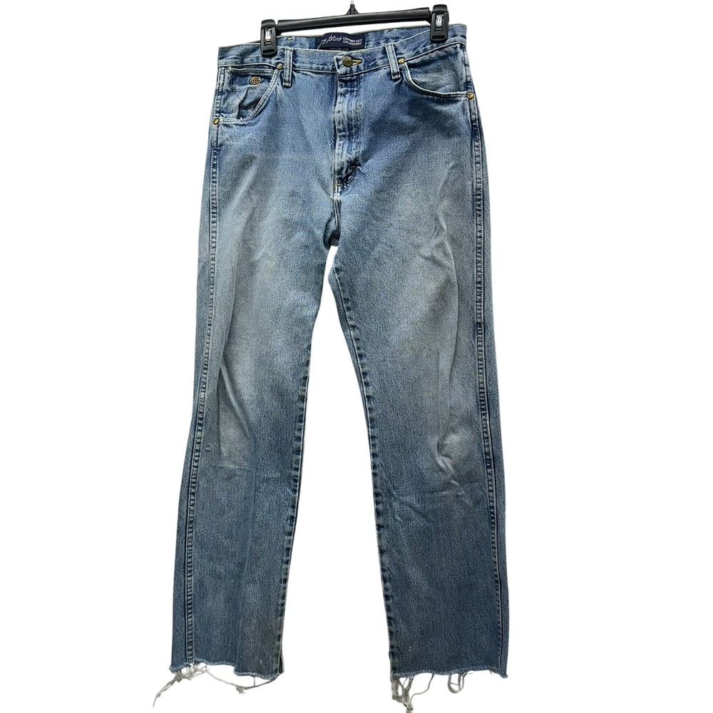 Wrangler mens blue jeans